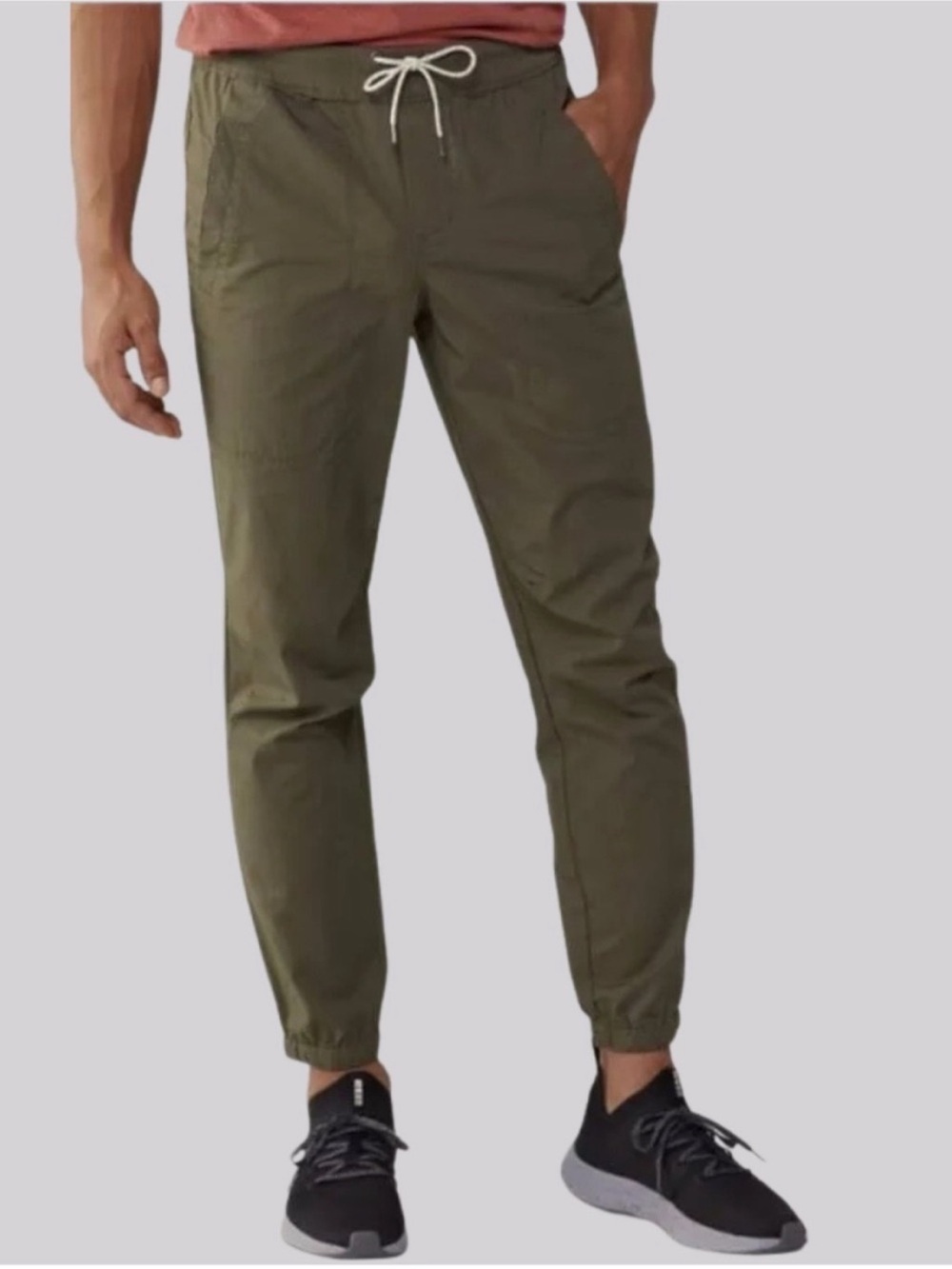 Vuori Ripstop Traveler Jogger Pants Men’s M Olive Stretch Gorpcore Hiking V434